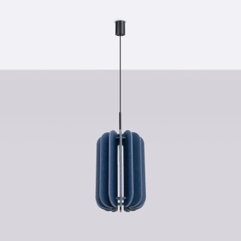Mula 27 lampa wisząca 1xE27 granatowa SL.1859