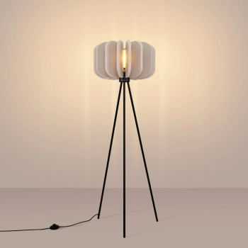 Mula 45 lampa podłogowa 1xE27 beżowa SL.1863