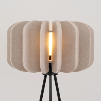 Mula 45 lampa podłogowa 1xE27 beżowa SL.1863