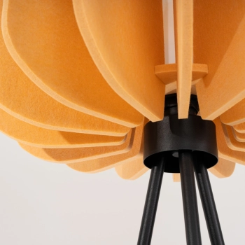 Mula 45 lampa podłogowa 1xE27 żółta SL.1864