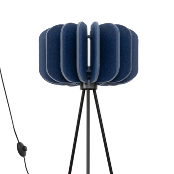 Mula 45 lampa podłogowa 1xE27 granatowa SL.1865 Sollux Lighting