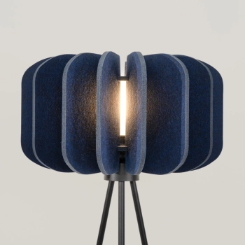 Mula 45 lampa podłogowa 1xE27 granatowa SL.1865