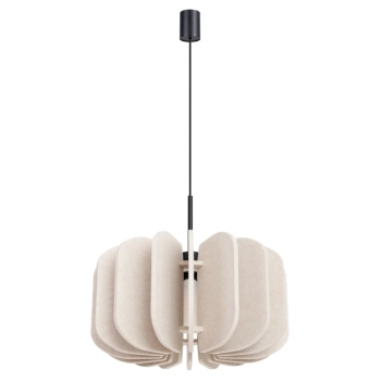 Mula 45 lampa wisząca 1xE27 beżowa SL.1860