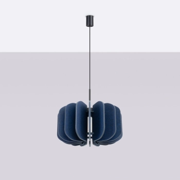 Mula 45 lampa wisząca 1xE27 granatowa SL.1862