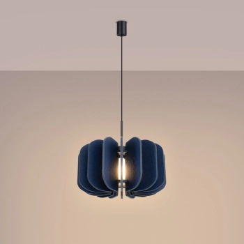 Mula 45 lampa wisząca 1xE27 granatowa SL.1862
