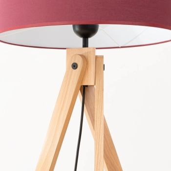 Natt lampa podłogowa 1xE27 burgund SL.1907