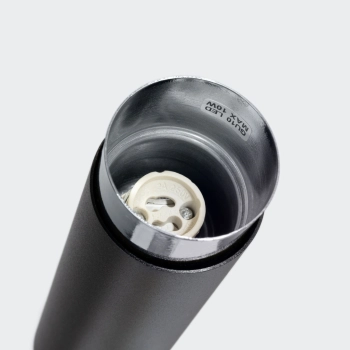 Nero 22,5 lampa sufitowa 1xGU10 czarna, chrom SL.1409