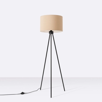 Nevia lampa podłogowa 1xE27 taupe SL.1853
