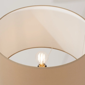 Nevia lampa podłogowa 1xE27 taupe SL.1853