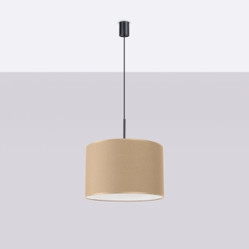 Nevia lampa wisząca 1xE27 taupe SL.1849