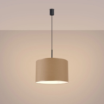 Nevia lampa wisząca 1xE27 taupe SL.1849