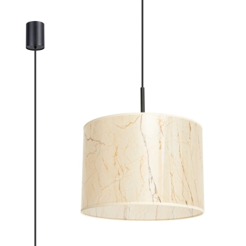 Nevia lampa wisząca 1xE27 marmur SL.1850 Sollux Lighting