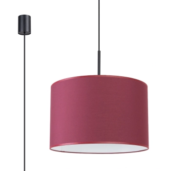 Nevia lampa wisząca 1xE27 burgund SL.1852 Sollux Lighting