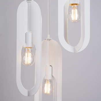 Nicus 3P lampa wisząca 3xE27 biała SL.1361