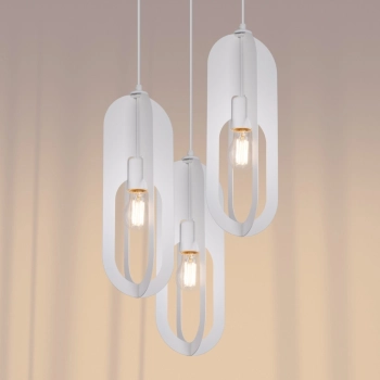 Nicus 3P lampa wisząca 3xE27 biała SL.1361