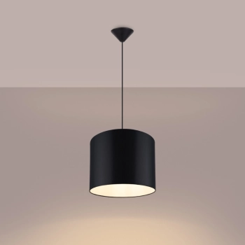 Nova 30 lampa wisząca 1xE27 czarna SL.1405
