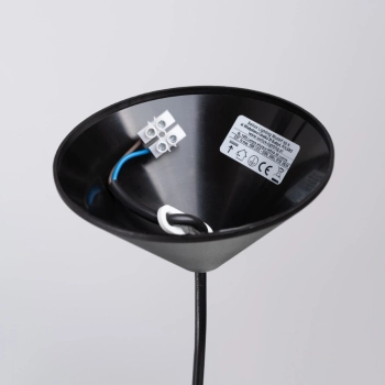Nova 30 lampa wisząca 1xE27 czarna SL.1405