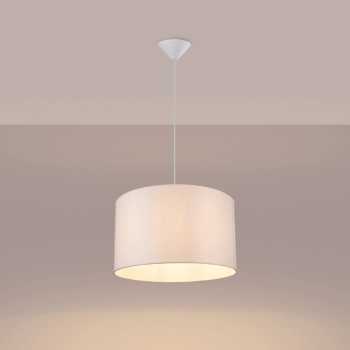 Nova 40 lampa wisząca 1xE27 biała SL.1404