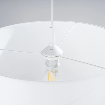 Nova 40 lampa wisząca 1xE27 biała SL.1404