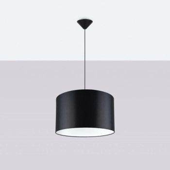 Nova 40 lampa wisząca 1xE27 czarna SL.1406