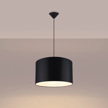Nova 40 lampa wisząca 1xE27 czarna SL.1406