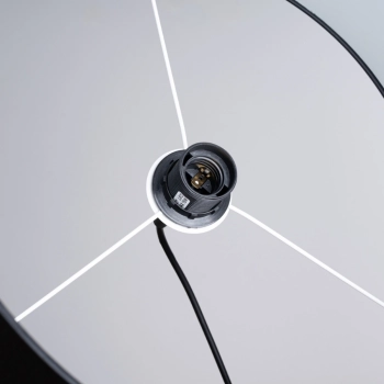 Nova 40 lampa wisząca 1xE27 czarna SL.1406