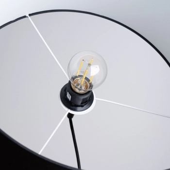 Nova 40 lampa wisząca 1xE27 czarna SL.1406
