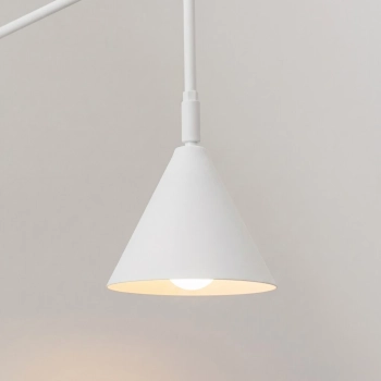 Nox 1 kinkiet 1xE14 biały z włącznikiem SL.2491