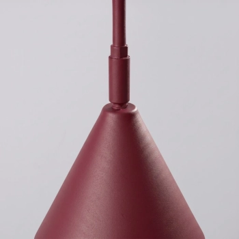 Nox 1 kinkiet 1xE14 burgund z włącznikiem SL.2498