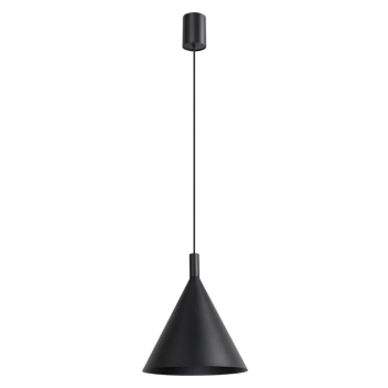 Nox 25 lampa wisząca 1xE27 czarna SL.2522 Sollux Lighting