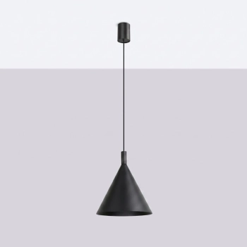 Nox 25 lampa wisząca 1xE27 czarna SL.2522