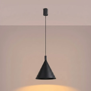 Nox 25 lampa wisząca 1xE27 czarna SL.2522