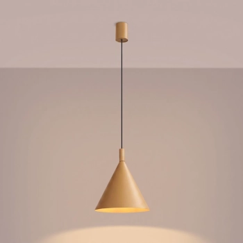 Nox 25 lampa wisząca 1xE27 złota SL.2523
