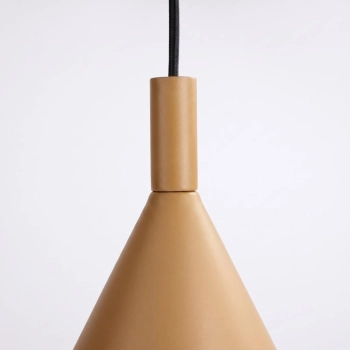 Nox 25 lampa wisząca 1xE27 złota SL.2523