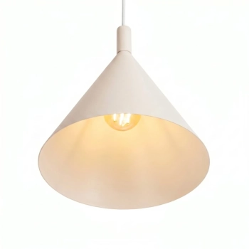 Nox 25 lampa wisząca 1xE27 beżowa SL.2524