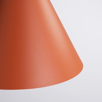 Nox 25 lampa wisząca 1xE27 ochra czerwona SL.2526