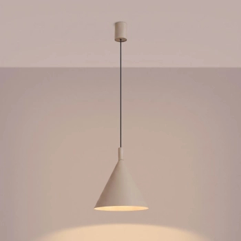 Nox 25 lampa wisząca 1xE27 taupe SL.2527