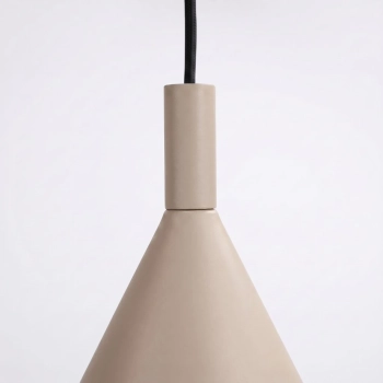 Nox 25 lampa wisząca 1xE27 taupe SL.2527