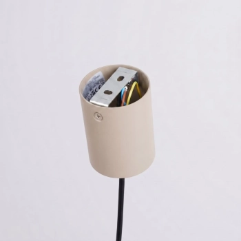 Nox 25 lampa wisząca 1xE27 taupe SL.2527
