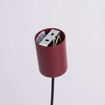 Nox 25 lampa wisząca 1xE27 burgund SL.2528