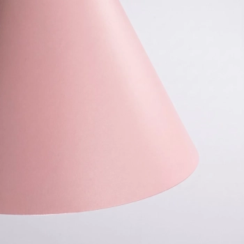 Nox 25 lampa wisząca 1xE27 różowa SL.2530