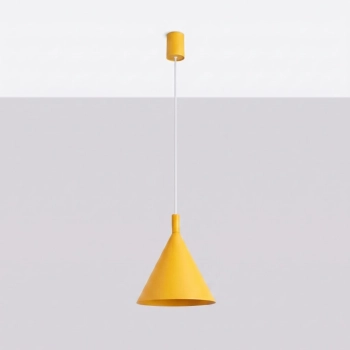 Nox 25 lampa wisząca 1xE27 żółta SL.2532