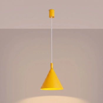 Nox 25 lampa wisząca 1xE27 żółta SL.2532