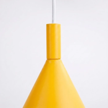 Nox 25 lampa wisząca 1xE27 żółta SL.2532