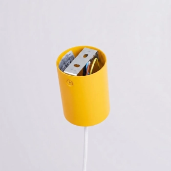 Nox 25 lampa wisząca 1xE27 żółta SL.2532