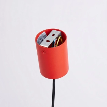 Nox 25 lampa wisząca 1xE27 czerwona SL.2533