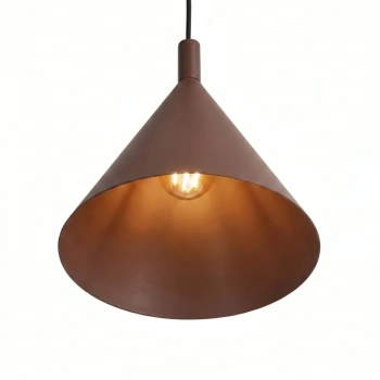 Nox 25 lampa wisząca 1xE27 brązowa SL.2534