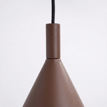 Nox 25 lampa wisząca 1xE27 brązowa SL.2534