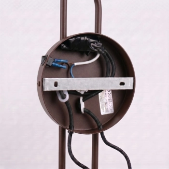 Nox 2 kinkiet 2xE14 brązowy z włącznikiem SL.2519
