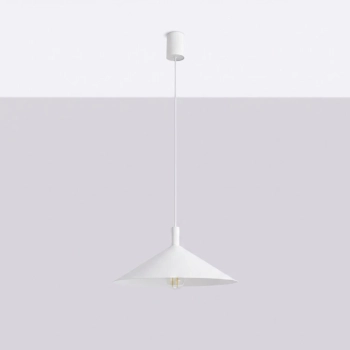 Nox 40 lampa wisząca 1xE27 biała SL.2536